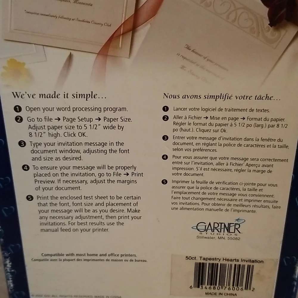 Invitation Kit - Picture 3 of 6
